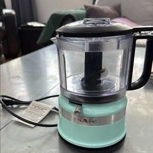 KitchenAid Aqua Compact 3.5-cup Food Processor Kitchen Tool like new